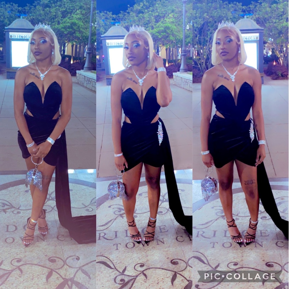 Fashion Nova Black Dress Only Worn Once